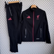 2025 26 Liv black windbreaker jacket+pants S-XXL